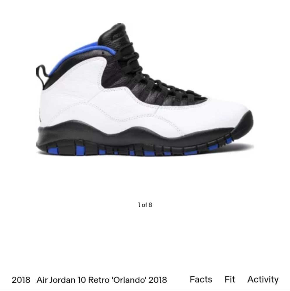 Air Jordan 10 Retro Orlando 2018